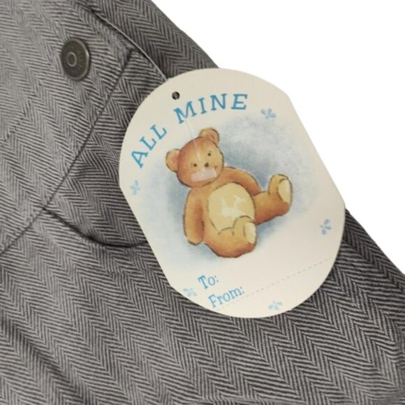 All Mine 24 Month 100% Cotton Coveralls NWT Holiday Bear - Picture 7 of 9